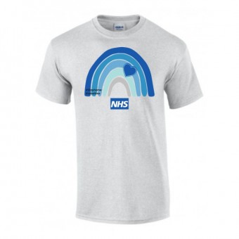 Support the NHS Cotton Teeshirt - RAINBOW Design